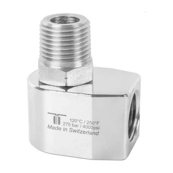 Mosmatic RotaryUnion,Elbow,Brass,1/2"Threaded 43.453