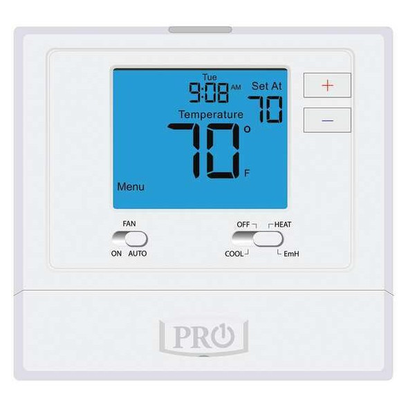Pro1 Iaq Low Volt NP Digital Tstat H or C,Wired T721