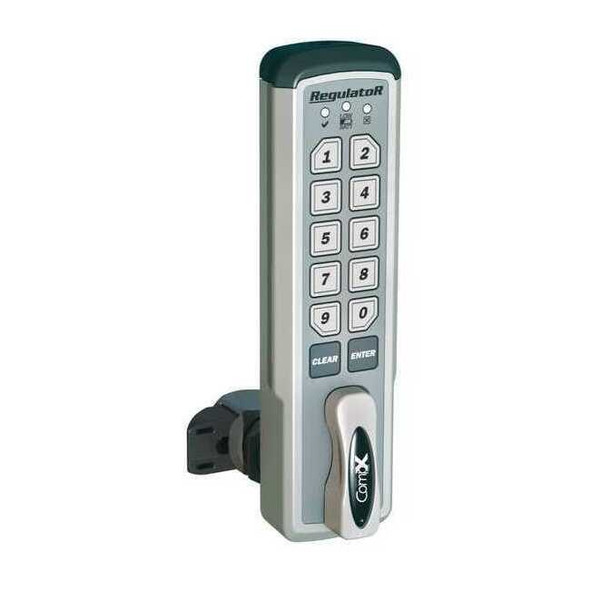 Compx Regulator Elect Keyless Lock,Keypad,Brushed Nickel REG-S-V-3