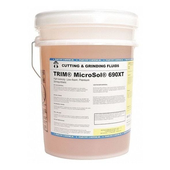 Trim Semi-Synthetic Coolant,Amber,Pail,5 gal. MS690XT-5G