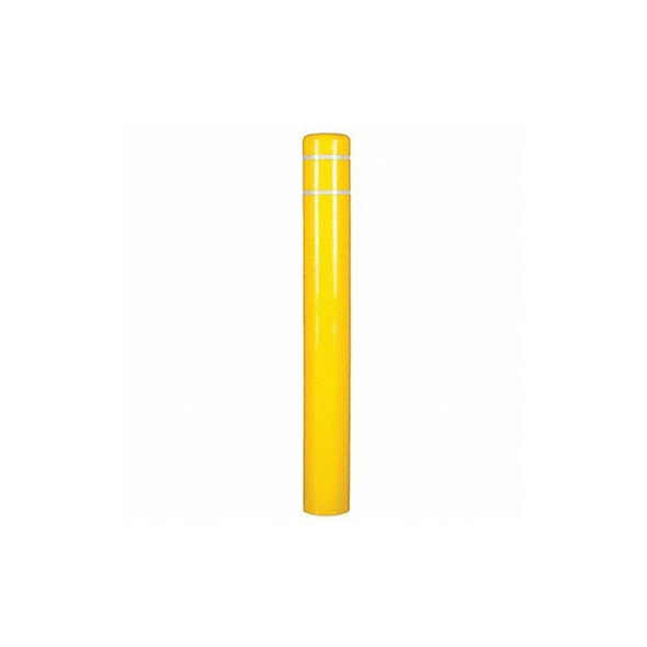 Manufacturer Varies Post Sleeve,7 In Dia.,60 In H,Yellow CL1386E