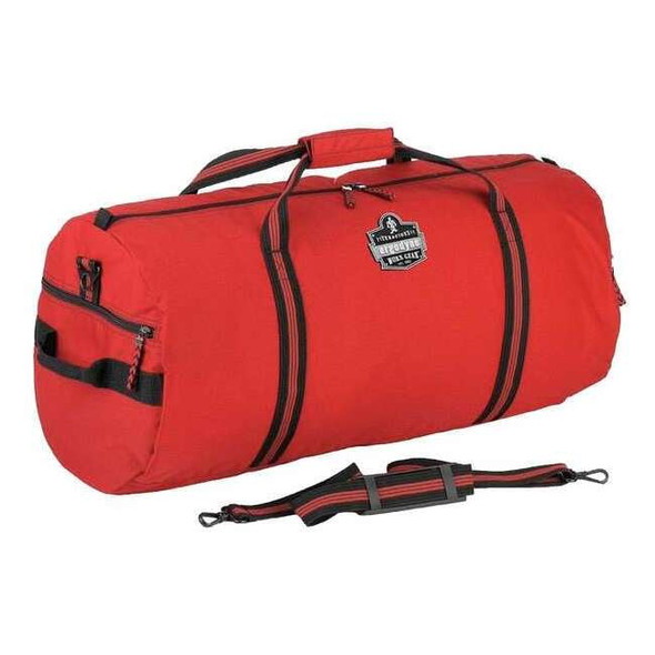 Ergodyne Duffel Bag, Nylon, 24 in W, Red GB5020S