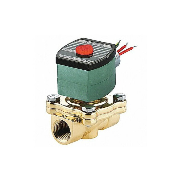Redhat Solenoid Valve,Brass,NO,Air, Inert Gas 8210G103 Redhat Solenoid Valve,Brass,NO,Air, Inert Gas 8210G103