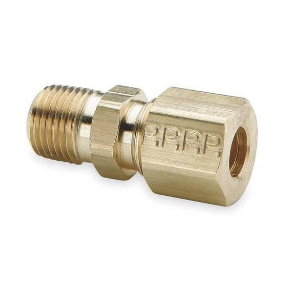 Parker 3/4" Compression x MNPT Brass Connector 10PK 68C-12-12