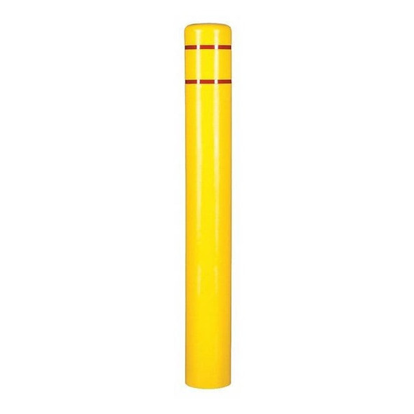 Manufacturer Varies Post Sleeve,4-1/2 In Dia.,52 In H,Yellow CL1385D