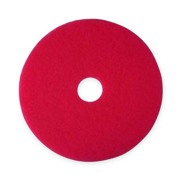3m Buffing and Cleaning Pad,17 In,Red,PK5 5100