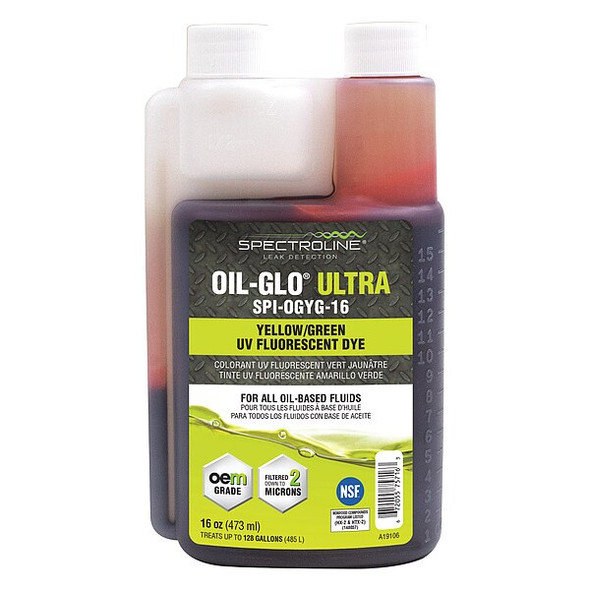 Spectroline Fluorescent Leak Detection Dye SPI-OGYG-16