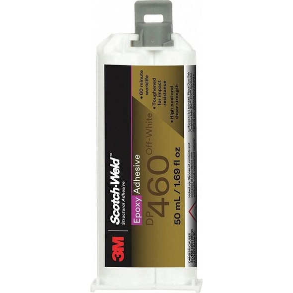 3m EpoxyAdhesive,DualCartridge,2:1MixRatio 460 3m EpoxyAdhesive,DualCartridge,2:1MixRatio 460