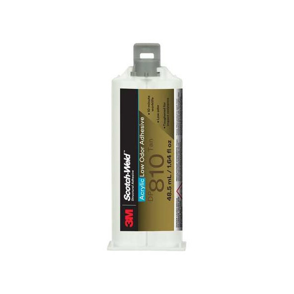 3m AcrylicAdhesive,DualCart.,1:1MixRatio DP810