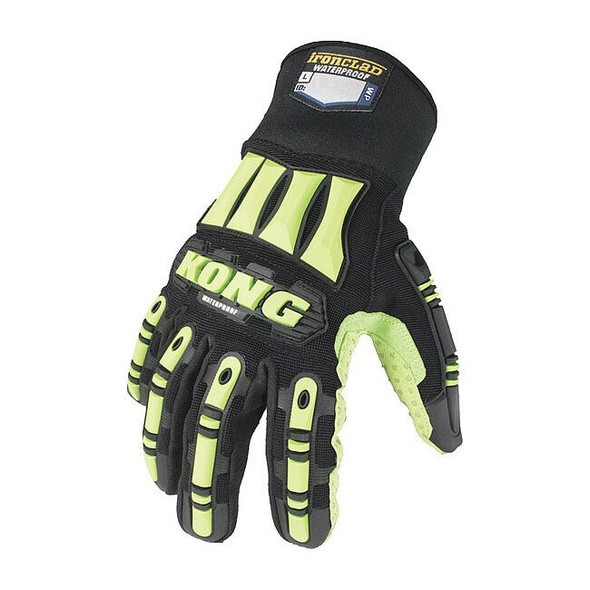 Ironclad Performance Wear Impact Resistant Gloves,Sz M,Blk/Grn,PR SDX2W-03-M