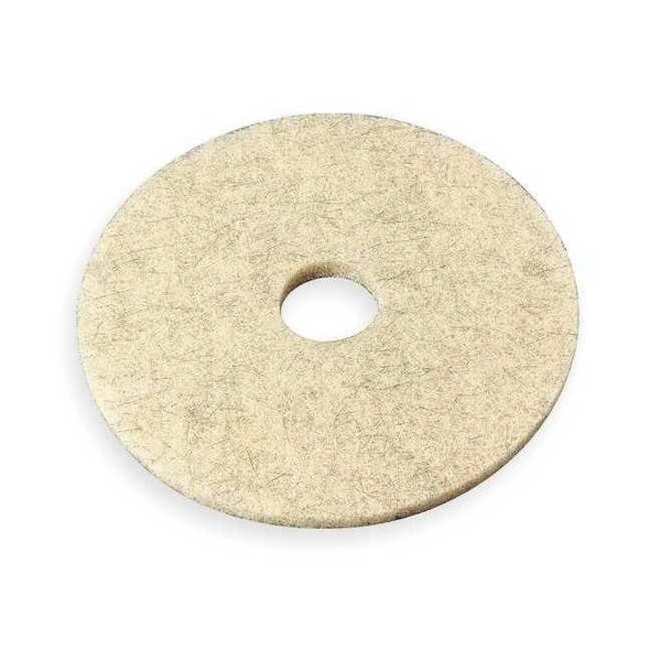3m Burnishing Pad,20 In,Tan,PK5 3500