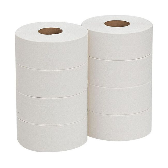 Envision, Jumbo Core, 2 Ply, Continuous Sheets, White, 8 PK