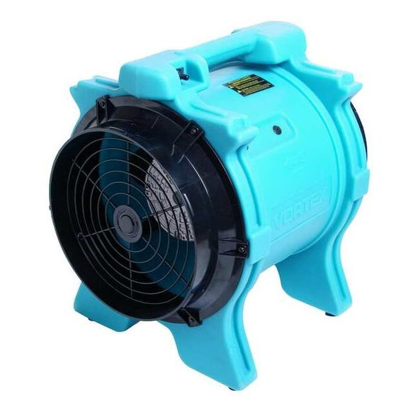 Dri-Eaz AxialBlower,Blue,Polyethylene,19-3/16inH F174-BLU