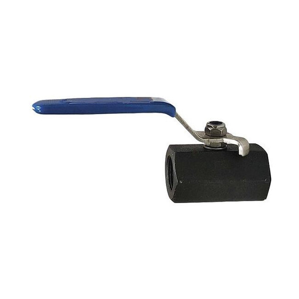 Manufacturer Varies 1" FNPT Carbon Steel Ball Valve Inline 08Q011N06010S4
