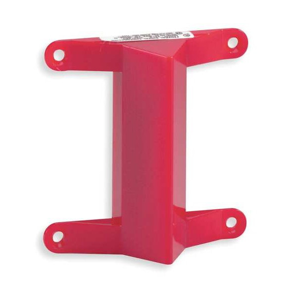 Warning Light, Red, Strobe Tube, 120V AC, 80 FPM, Not Applicable Dia., Surface