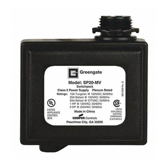 Greengate Switchpack, Heavy Duty, 120/277V SP20-MV