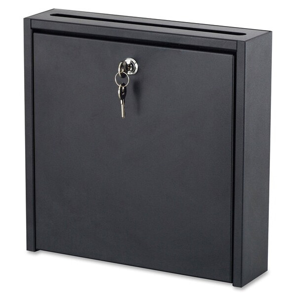 Safco Literature/Mail Organizer,12" H,Black 4258BL Safco Literature/Mail Organizer,12" H,Black 4258BL