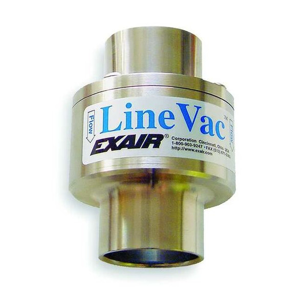 Exair VacuumConveyor,1" Hose ID,Alum,3-7/8"L 6081