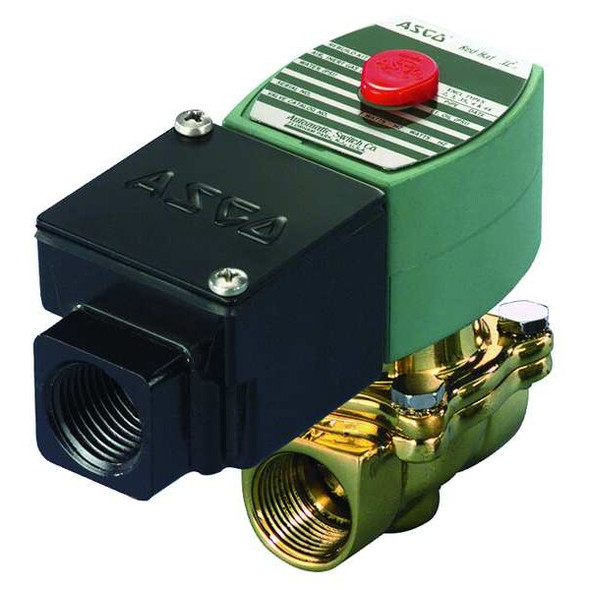 Redhat Solenoid Valve,Brass,NC,Air, Inert Gas JSF8210G002 Redhat Solenoid Valve,Brass,NC,Air, Inert Gas JSF8210G002