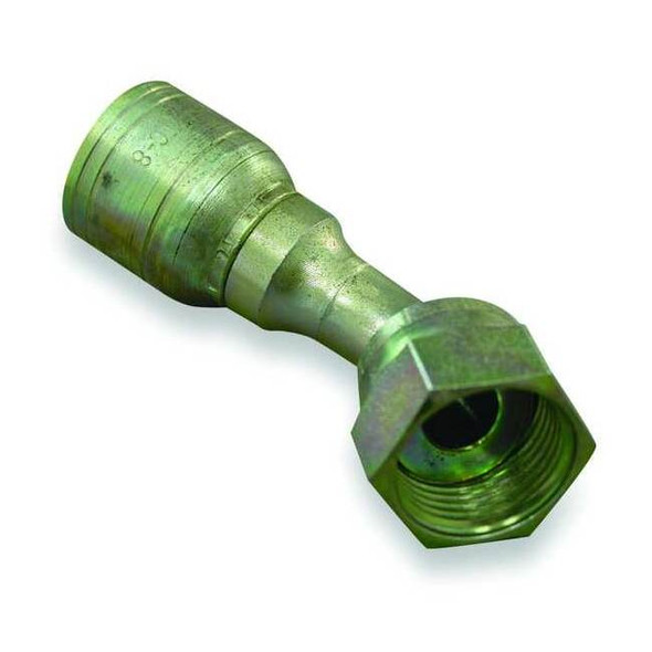 Eaton Aeroquip Fitting,45 Deg,3/8 In Hose,13/16-16 ORS 1AA8FRA6