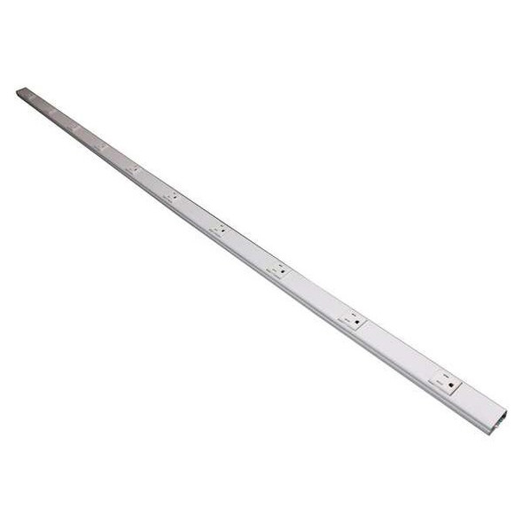 Wiremold TR Plugmold,5 ft.,White WH20GB506TR