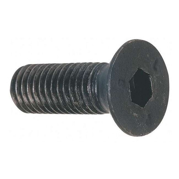 M16-2.00 Socket Head Cap Screw, Flat, Black Oxide Steel, 60 mm Length, 25 PK
