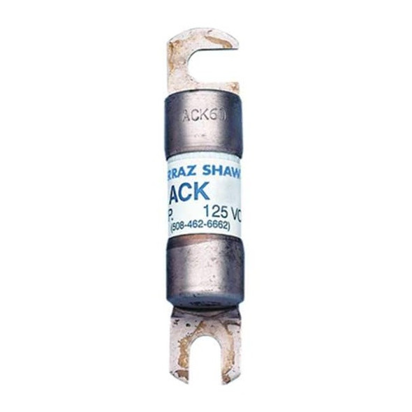 Forklift Limiter Fuse, ACK Series, 300A, Time-Delay, 125V AC, Bolt-On