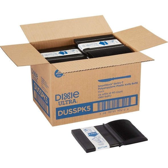 Dixie Knife,Blk,Series T,,Med,DUSSPK5,PK960 DUSSPK5 Dixie Knife,Blk,Series T,,Med,DUSSPK5,PK960 DUSSPK5