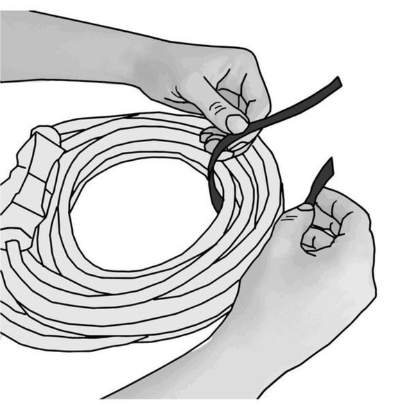 Velcro Brand No Adhesive, 75 ft, 3-4 in W, White 189811