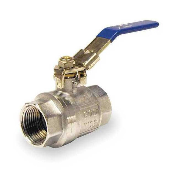 Manufacturer Varies 1" FNPT Chrome Brass Ball Valve Inline 107-825-CL