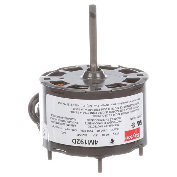 Dayton HVAC Motor,1/100 HP,1550 rpm,115V,3.3 71637641M