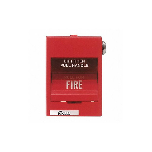 Kidde Fire Alarm Pull Station,Red,3-3/8" D K-279B-1110