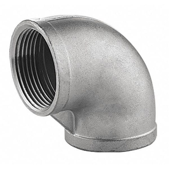 Manufacturer Varies 3" FNPT 304 SS 90 Degree Elbow 409E111N030