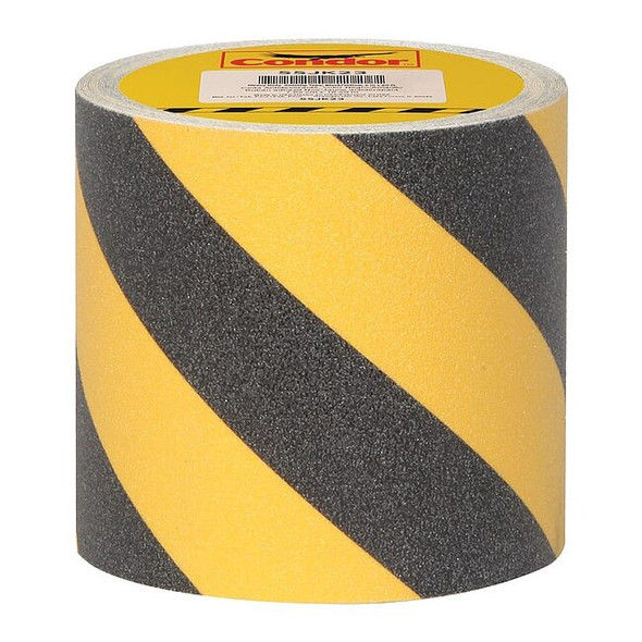 Condor Anti-Slip Tape 46 Grit Size, 6 in W x 60 ft L, 0.03 in Thick GRAN15294