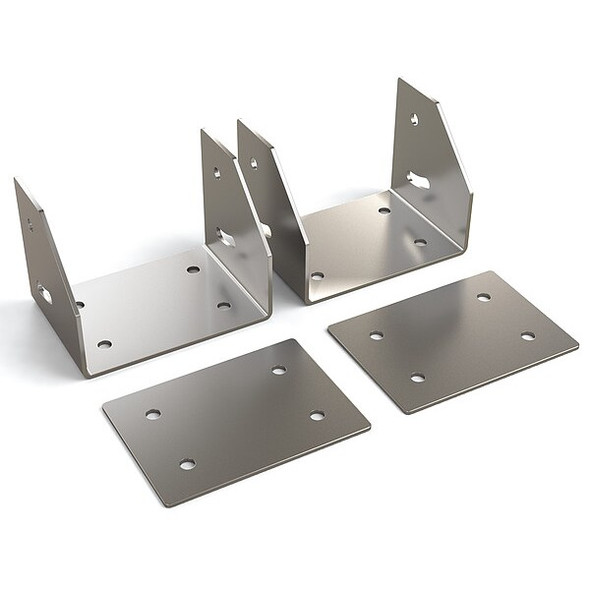 Big Ass Fans Purlin Kit,15" L,Steel,Most Ceiling Fans 041106011