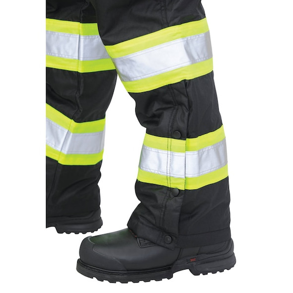 Tough Duck High Visibility Pants,Black,Unisex S61411