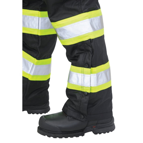 Tough Duck High Visibility Pants,Black,Unisex S61411