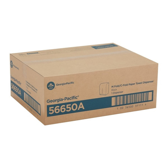 Georgia-Pacific 15-3/8"H x 11-1/4"W Multifold Dispenser, Translucent Smoke 56650A