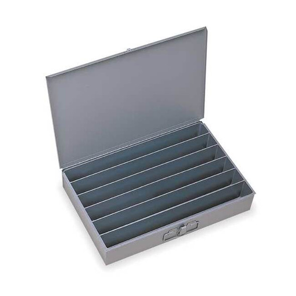 Steel, Compartment Drawer, 12 1/2 in D x 3 1/8 in H x 18 3/8 in W