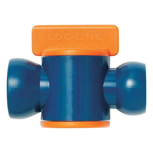 Loc-Line In-Line Valve,1/2 In,PK10 39854