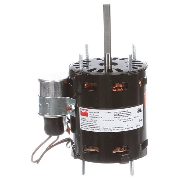 Dayton HVAC Motor,1/10 HP,1550 rpm,208-230V,3.3 71903587M