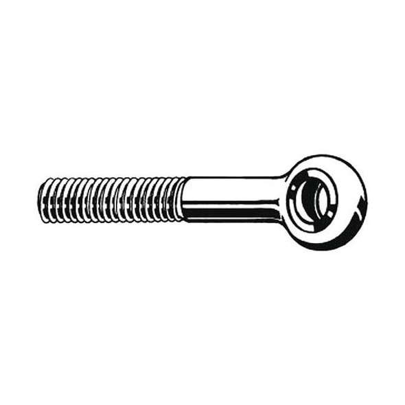 Manufacturer Varies Eye Bolt M6, 6 mm ID, Steel, Plain, 25 PK M16180.060.0030