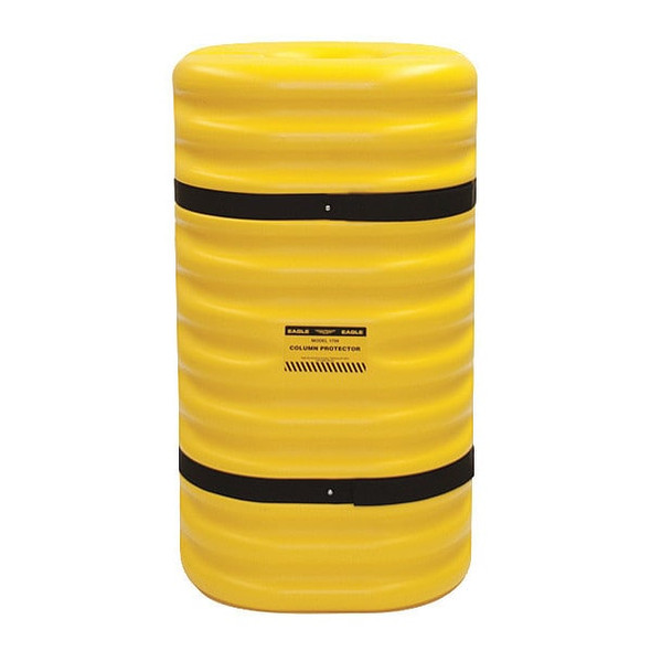 Manufacturer Varies Column Protector,For 12 In Column,Yellow 1712