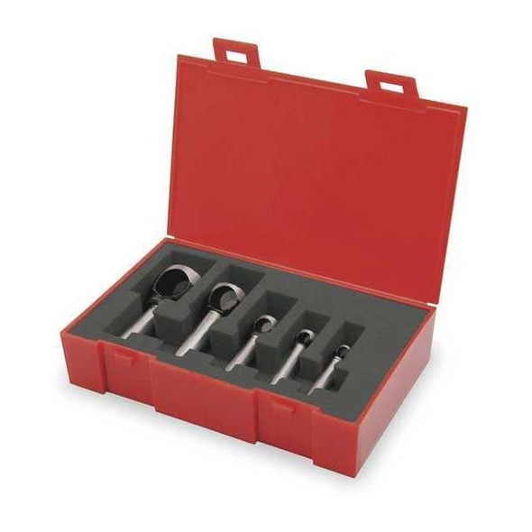 Keo Countersink Set,0 FL,5 PC,60 Deg,Co,TiN 919-000-201