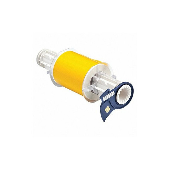 Brady Label Tape Cartridge, Yellow, Labels/Roll: Continuous 13539