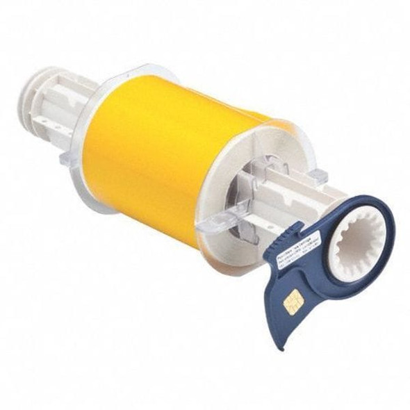 Brady Label Tape Cartridge, Yellow, Labels/Roll: Continuous 13539