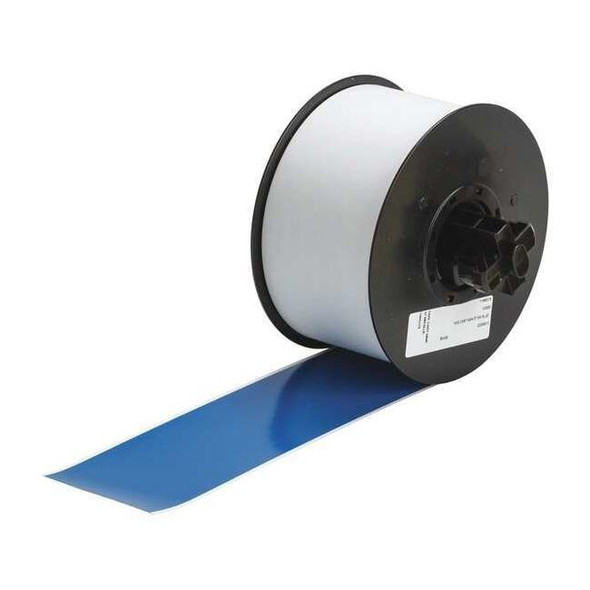 Brady Label Tape Cartridge, Blue, Labels/Roll: Continuous 120858