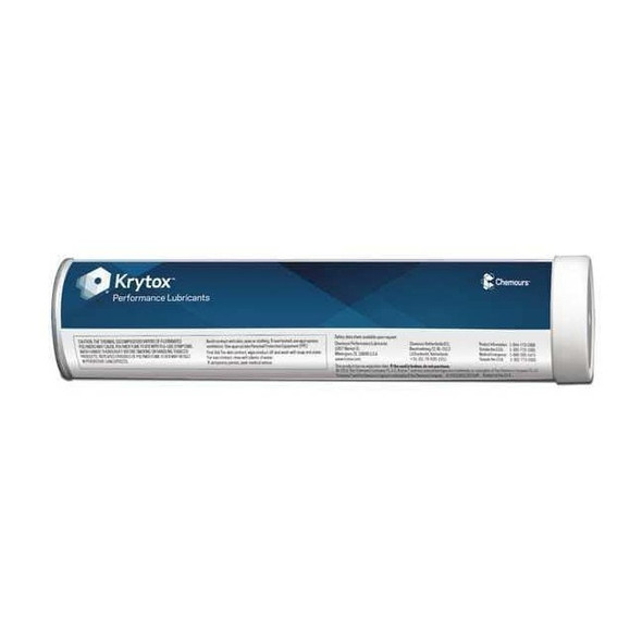 Krytox 0.8kg, Cartridge, Synthetic, White GPL-407