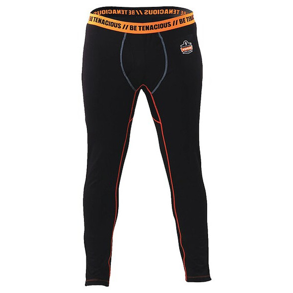 Ergodyne Men's Bottoms, 3XL, Black, 100% Polyester 6480