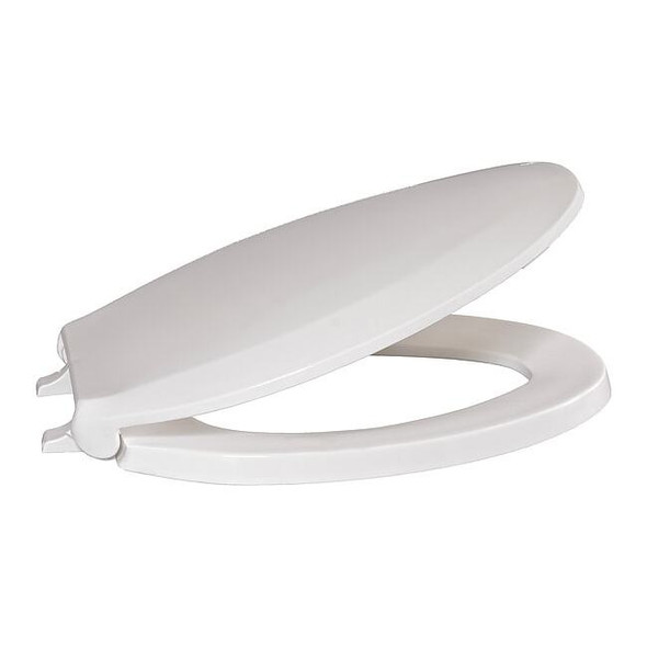 Centoco Toilet Seat, Elongated, White 800STSFE-001